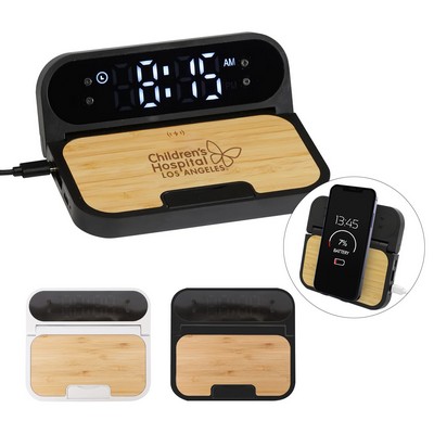 Electronic Wireless Charging Clock