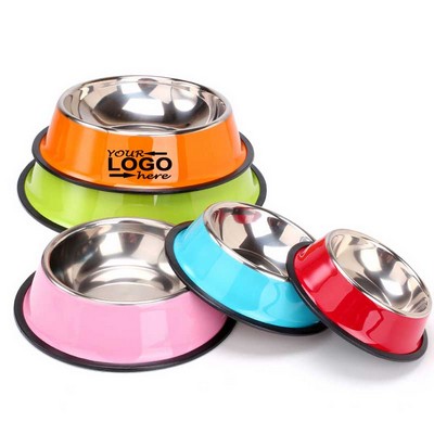 Stainless Steel Pet Dog Bowls