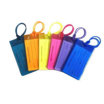 Vinyl Pocket Bag & Luggage Tags