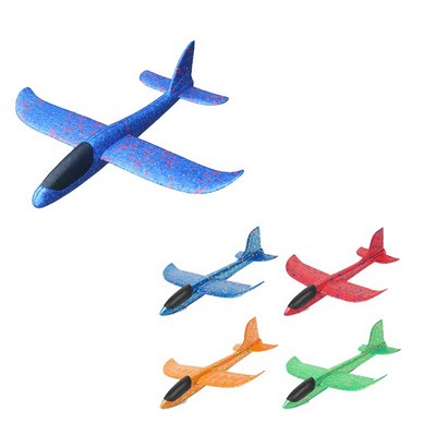 LED Lights Foam Throwing Airplane Toys