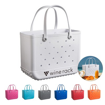 Large EVA Beach Tote Bag