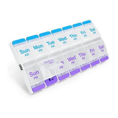 Push Button (7-Day) Pill Case