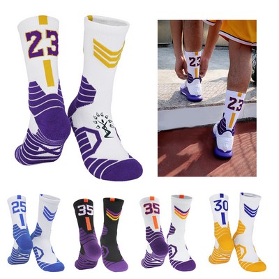 Basketball Sock with Number