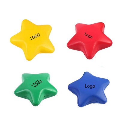 Star Shaped Stress Reliever Pu Ball