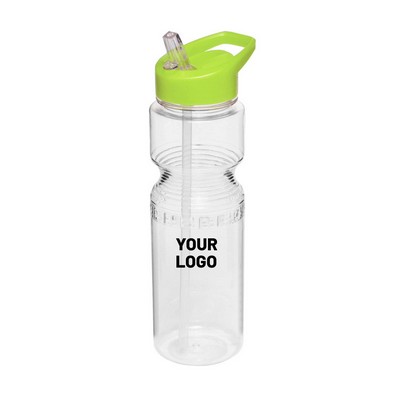 Sports Bottle with Flip Top Straw, 28 oz.