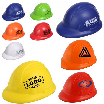 Hard Hat Shaped Stress Ball