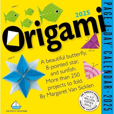 Origami Page-A-Day® Calendar 2025 (More Than 250 Projects to Fold)