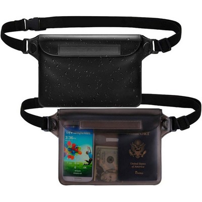 Waterproof Pouch with Waist Strap Accessories Best Way to Keep Your Phone and Valuables Safe and Dry