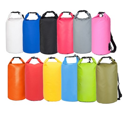 15L Waterproof Floating Dry Bag With Shoulder Straps