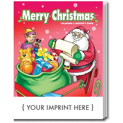 Merry Christmas Coloring Book Fun Pack