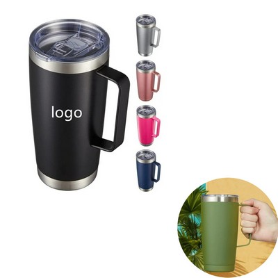 20oz Insulated Travel Coffee Mug with Lid