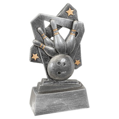 Bowling Triumph Resin Award - 5 1/2"