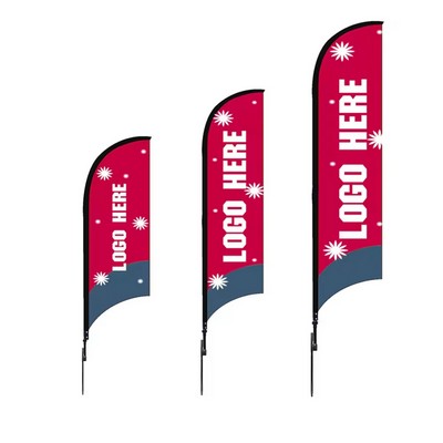 Beach Feather Flag Banner