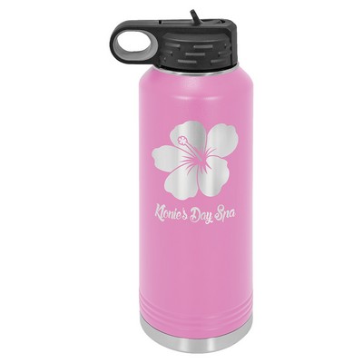 Polar Camel 40oz Light Purple Stainless Steel Water Bottle