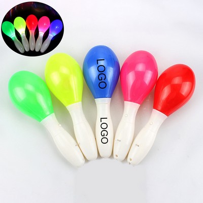 LED Maracas Glowing Hand Shakers