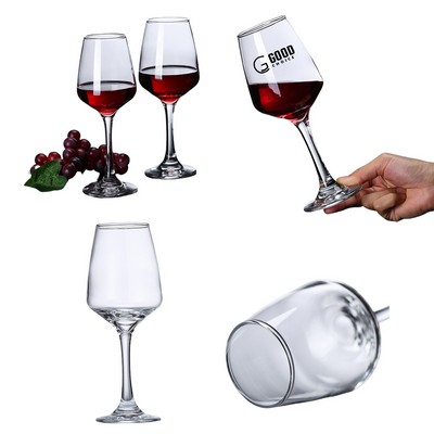 12oz Glass Transparent Wine Glass