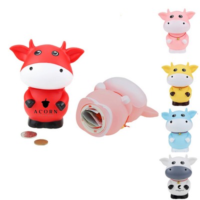 Cow Shaped Piggy Bank