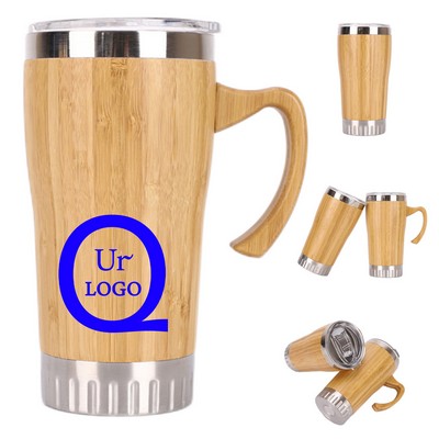 20 Oz Bamboo Insulation Cup