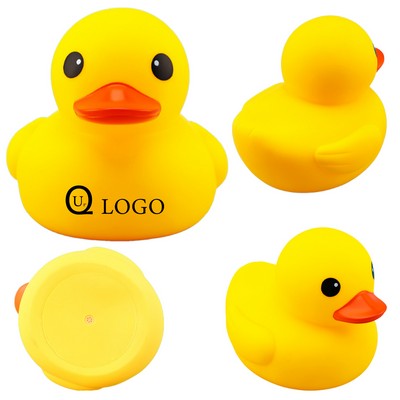 5.5Inch Height Bath Toy Yellow Rubber Duck