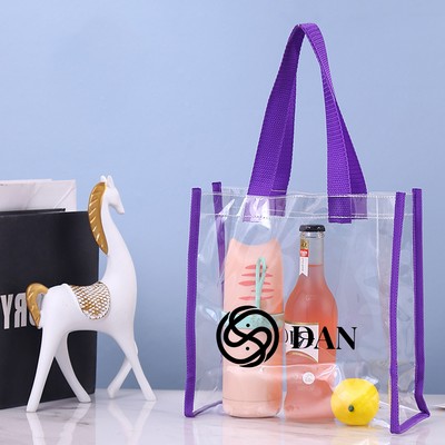 Clear tote bag