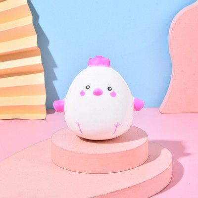 Slow-Rebound Round Chick Stress Relief Toy