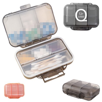 Daily Pill Case With 7 Compartments