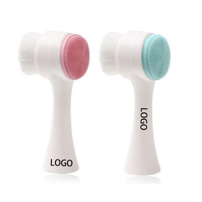 Double-Side Cleanser Brush