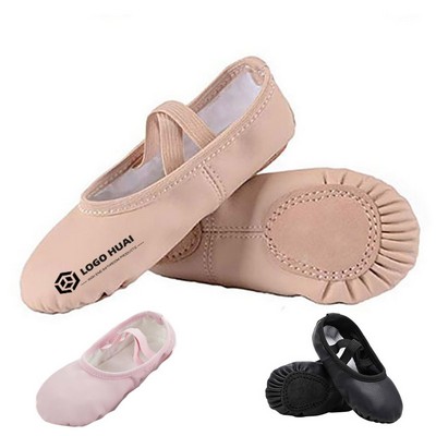 Soft Leather Ballet Shoes for Girl