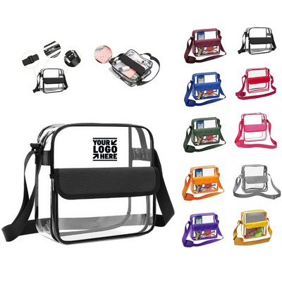 Transparent PVC Shoulder Bag