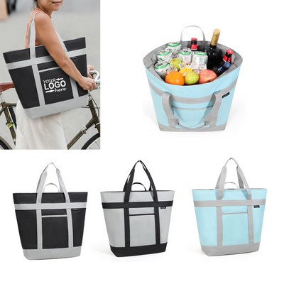 Insulated Reusable Tote Bag