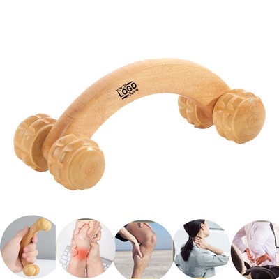 Handheld Four Wheels Massager