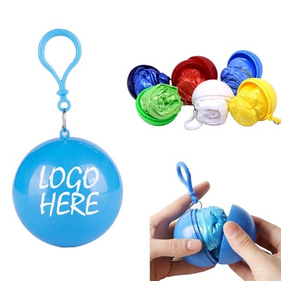 Portable Disposable Raincoat Ball