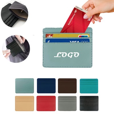 Pu Slim Minimalist Wallet Credit Card Holder