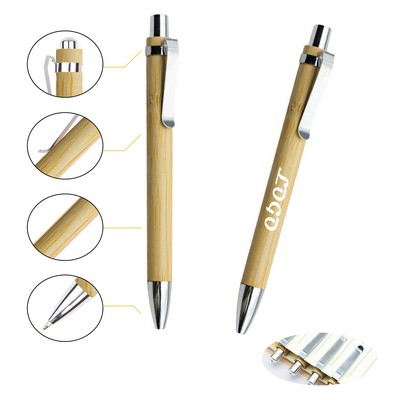 Eco Friendly Bamboo Wooden Ballpoint Pen