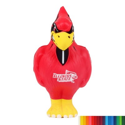 Foam Cute Standing Red Bird Shaped Stress Reliever