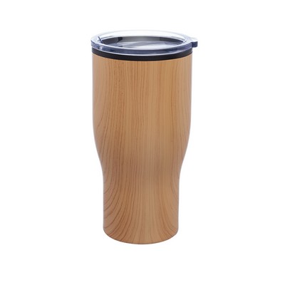 Challenger Travel Mugs with Wood Finish 28 oz