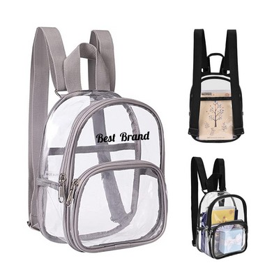 Vinyl Clear Backpack