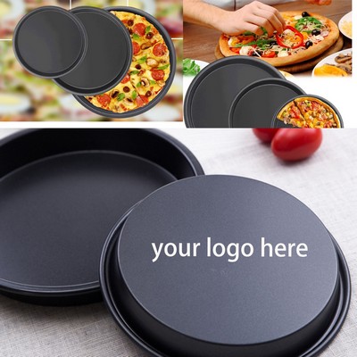 8/7" Stainless Steel Pizza Pan