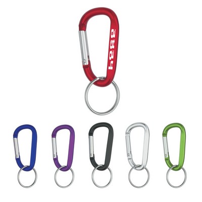 Custom Carabiner with Split Ring