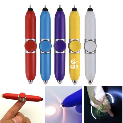 LED Fidget Spinner Pen