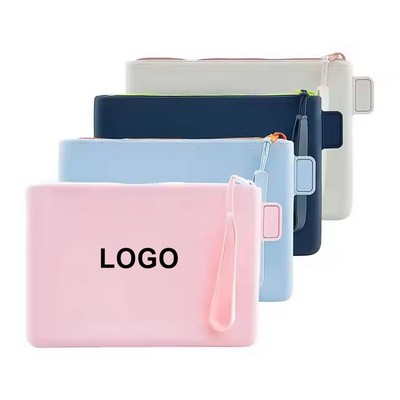 Travel Silicone Small Makeup Pouch