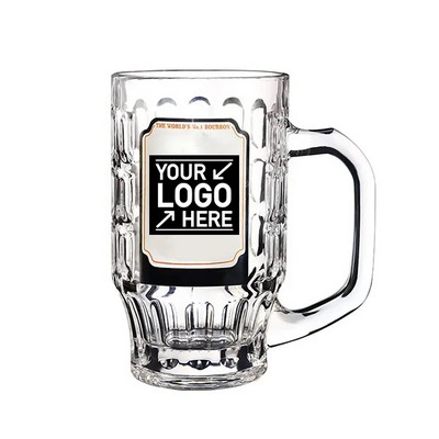 13oz Classic Glass Beer Mug