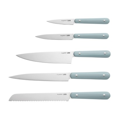 BergHoff Leo 5Pc Complete Knife Set, Slate