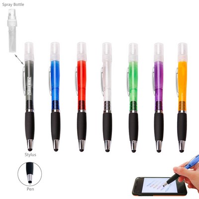 Mini 3 in 1 Multi Purpose Stylus Writing Pen