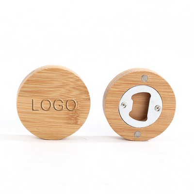 Bamboo Bottle Opener