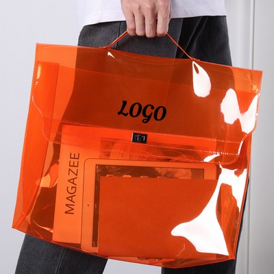 Clear PVC Tote Bag