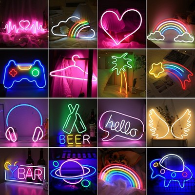 Custom Static Color Neon Signs