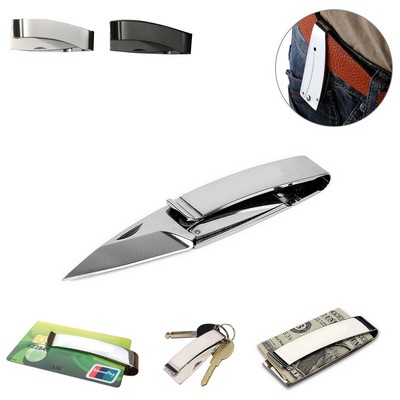 Money Clip Pocket Knife