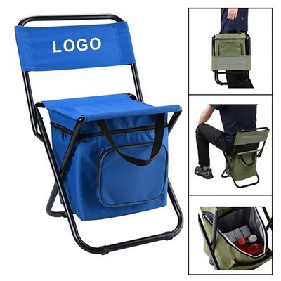 Fishing Chair with Cooler Bag