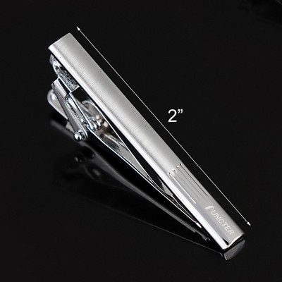 2" L Necktie Clip Tie Bar for Men's Skiny Necktie-#6